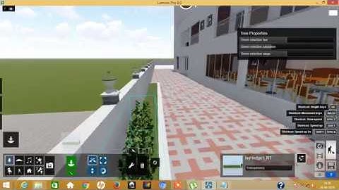 Placing Plants in Lumion (tutorials)