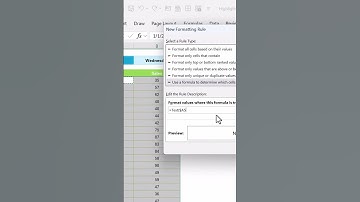 Excel Magic: Highlight Dates with Dropdowns & Conditional Formatting! #exceltips