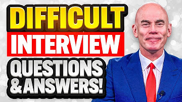 8 ‘DIFFICULT’ INTERVIEW & ANSWERS for JOB INTERVIEWS in 2024! (PASS GUARANTEED!)