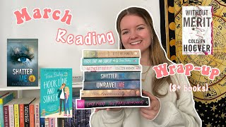 Every book I read in March | March reading wrap-up
