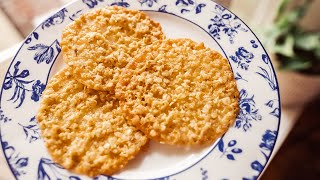 Havreflarn - Scandinavian Oat Lace Cookies