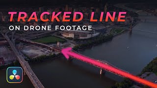 Tracked Animated Line in Davinci Resolve