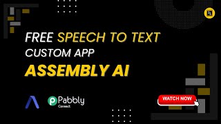 Free Speech to Text Custom App - Assembly AI - Integration Lab - Fagun Shah screenshot 4