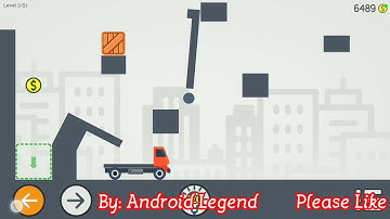 Brain Physic Level 2-51 Brain it on the wooden truck level 2-51 Android Solution
