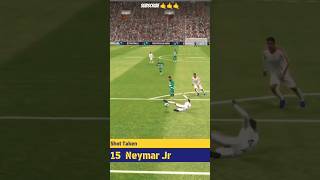 New Neymar card with 98 dribbling ??football pesmobile efootball shorts neymar skills pes2021