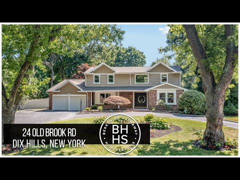 Welcome To 24 Old Brook Rd, Dix Hills, NY | Priced At $1,499.000