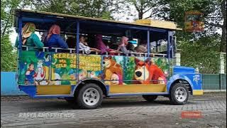 odong odong BUS TAYO kereta disel KEBUN BELIMBING BOJONEGORO dan SENDANG ASMORO TUBAN