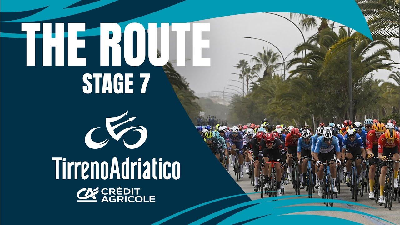 Tirreno Adriatico 2024 Tappa 7 il percorso YouTube