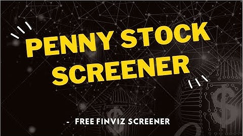 How to find Penny Stocks before they Explode || Finviz Breakout