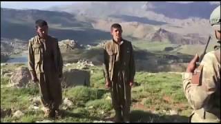 Siirtte Teröristler Böyle Teslim Oldu.. In Siirt, 6 Pkks Surrendered..