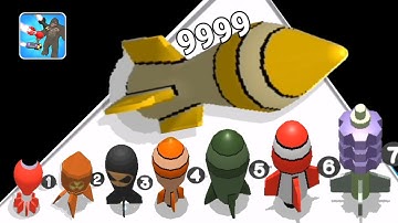 LEVEL UP BULLET FUSION VS ROCKETEER RAMPAGE = (99999) BIG TikTok UPDATE . ASMR Gameplay Part # 28