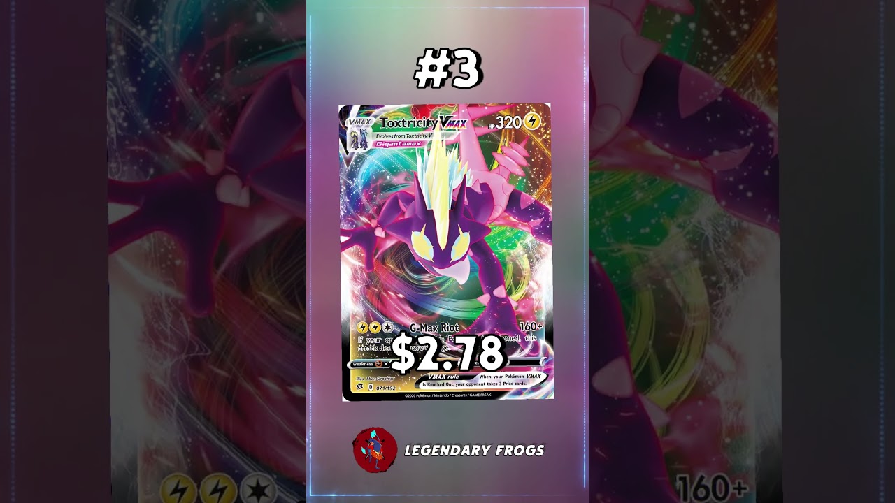 Top 5 Toxtricity Pokemon Cards 