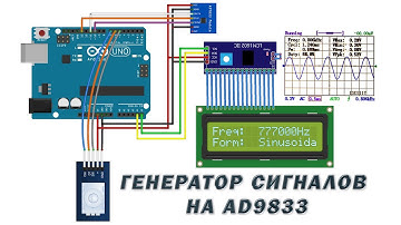 Генератор сигналов на AD9833