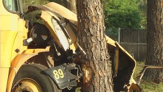 School bus crash injures student