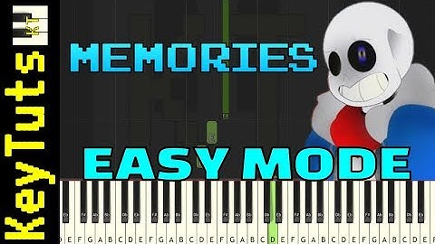 Learn to Play Memories from Glitchtale (Undertale AU) - Easy Mode