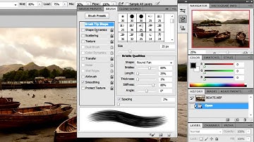 Photoshop CS5 Tutorial: Mixer Brush Tool