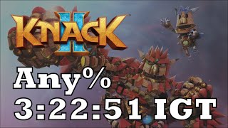 [WR] Knack 2 Any% Speedrun - 3:22:51 IGT