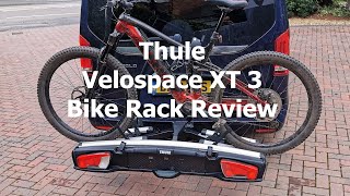 Thule Velospace XT 3 Review - Great Tilting Bike Rack for Cars and Campervans