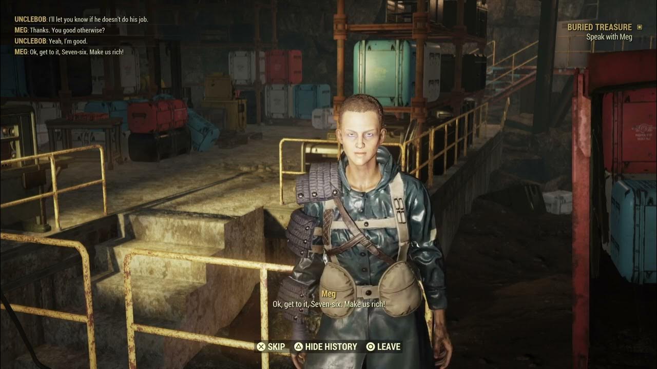 Fallout 76 - How to play "Buried Treasure DLC Quest" without any bug