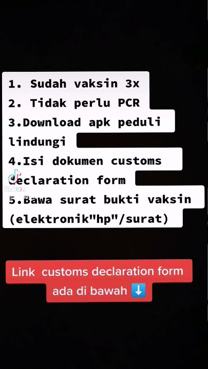 link customs declaration form. http://ecd.beacukai.go.id/