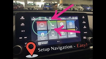Set up Navigation System on your Honda