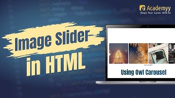 Create Image Slider in HTML Using Owl Carousel | Easy Responsive Slider Tutorial