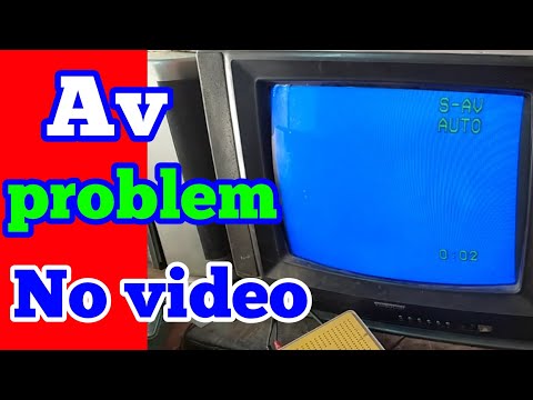 How to repair Av problem Av problem no picture 