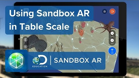 Using Sandbox AR in Table Scale | Sandbox AR