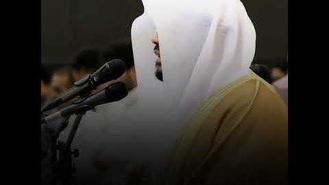 {اذلك خير نزلا ام شجرة الزقوم} بالأداء القديم الذي ابكى القلوب للقارئ د. ياسر الدوسري تلاوة خاشعة