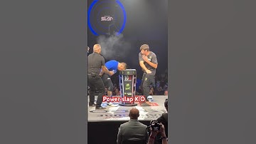 Power Slap K.O 😬💀 #shorts #short #trending #viral #shortvideo #reels #tiktok #shortsfeed