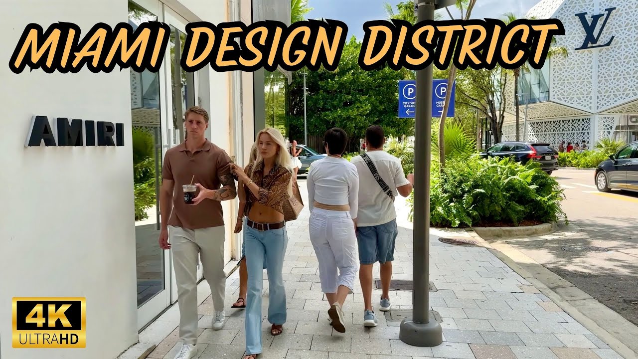 Miami Design District Walking Tour | Sunny Saturday Vibes, Luxury Shops & Style