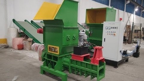 China Manufacturer Supplier for EPS cold compactor,Polystyrene EPS Styrofoam Compactors