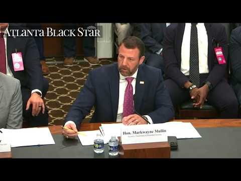 Markwayne Mullin Boils With Rage As Lauren Underwood Grills Him On ICE's Cruelty In Tense Hearing