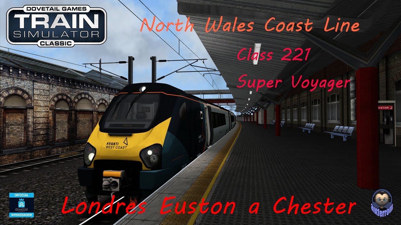 Train Simulator Classic. North Wales Line, Londres Euston a Chester,