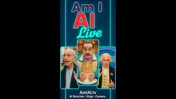 AI Sketch Comedy? AmIAI Live Episode One - How I Got 100 Likes in 10 Days Using Sora