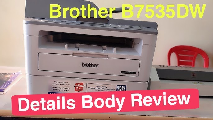 Brother DCP-L2530DW - Unboxing 