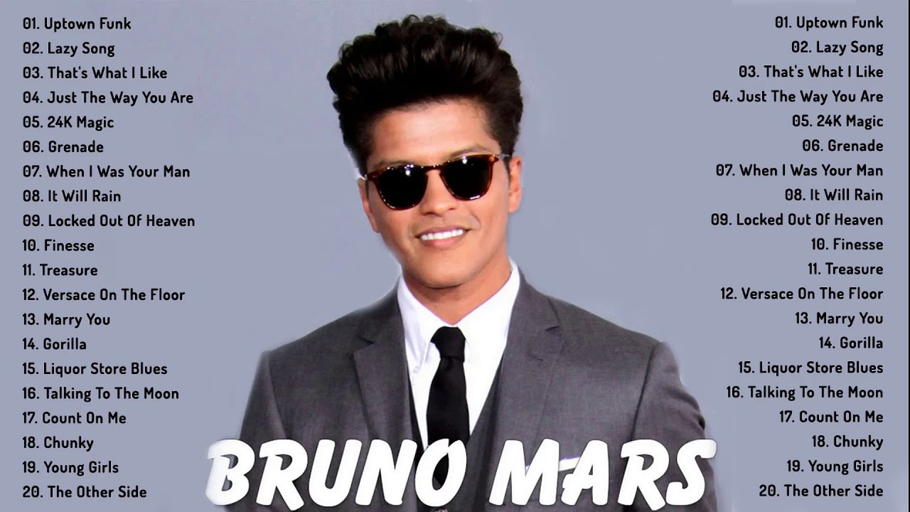 Bruno Mars Greatest Hits Full Album 2020 Best Songs Of Bruno Mars