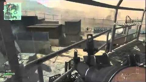 Modern Warfare 3: RPG headshot in Infected!