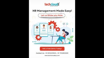 HR Management Made Easy | Tech Cloud ERP