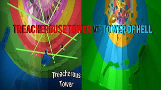 Treacherous Tower VS Tower of Hell | Roblox (which one is the best?)