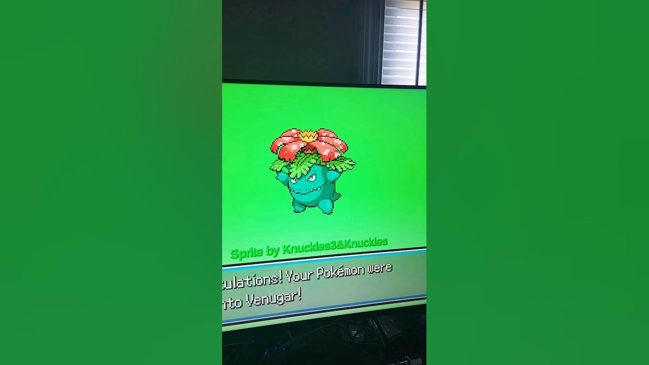 Pokémon Infinite Fusion Gengar + venusaur YouTube