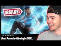 REACTING to my fans FORTNITE MONTAGES... (part 6)