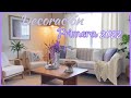 Nueva DECORACIÓN de PRIMAVERA💜 IDEAS para DECORAR la SALA 2022/ SPRING LIVING ROOM DECOR IDEAS🌷