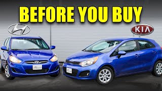 DON'T Buy a Kio Rio or Hyundai Accent 2012-2017 before watching this