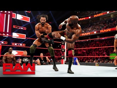 Apollo Crews vs. Jinder Mahal: Raw, April 1, 2019