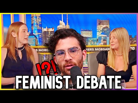 Thumbnail for Anti-Feminist vs Feminist DEBATE on Piers Morgan | Hasanabi Reacts