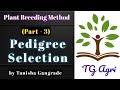 Pedigree Selection method | Plant Pedigree Method by Tanisha Gangrade Hindi and English