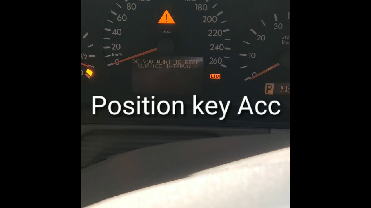 W210 reset service/Reset service new eyes 97/2000/Mercedez reset service E class w210