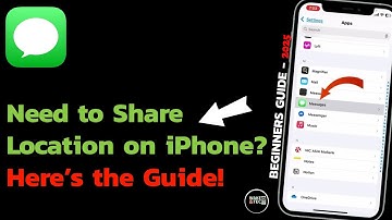 How to Share Your Location in iMessage (iPhone Tutorial 2025)?