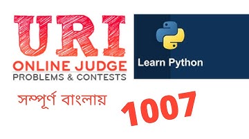 1007 uri problem solution in python / python program / online judge problem solution / python